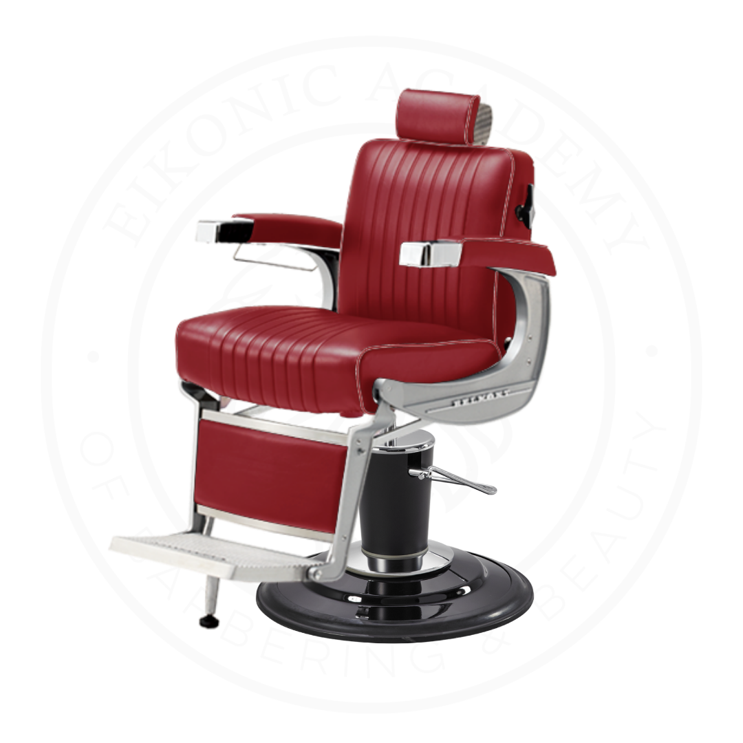 Takara Belmont Classic Barber Chair 225 with Black Base