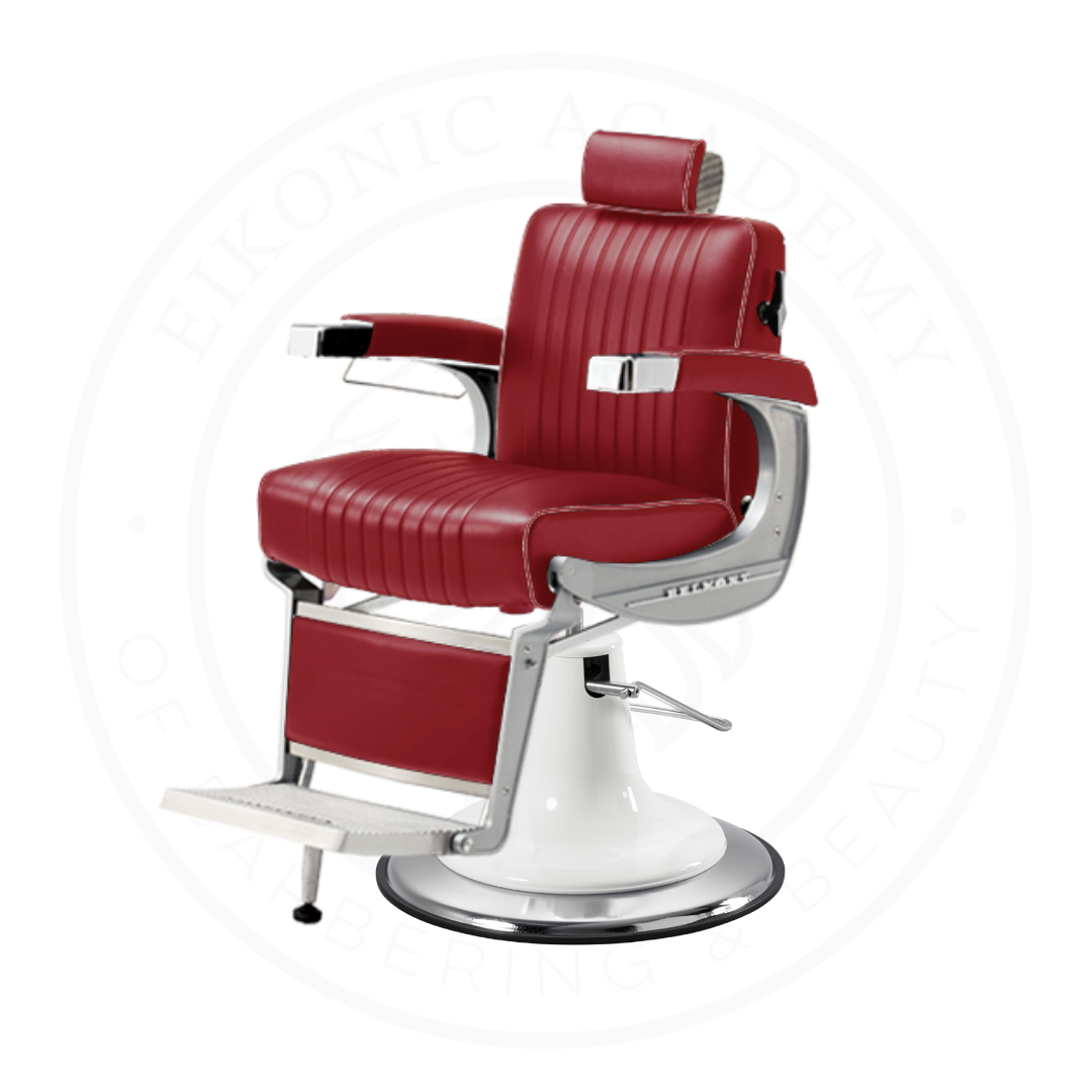 Takara Belmont Classic Barber Chair 225 with Retro Base K