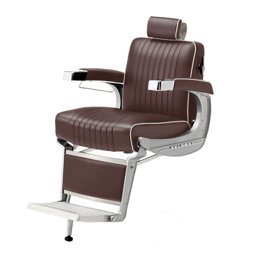 Takara Belmont Classic Barber Chair 225 with Black Base
