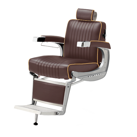 Takara Belmont Classic Barber Chair 225 with Black Base
