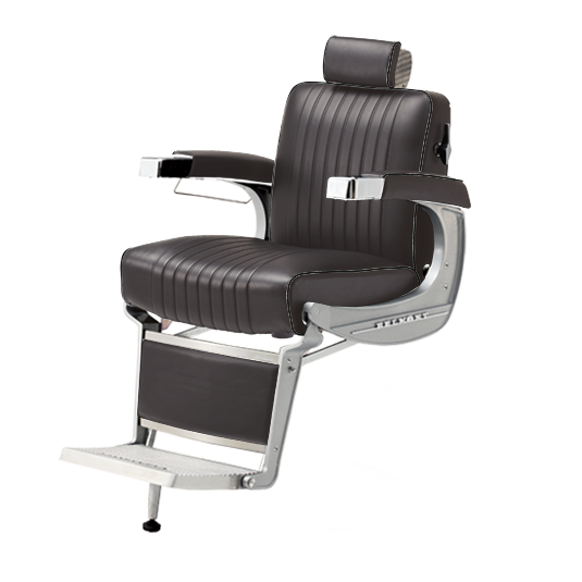 Takara Belmont Classic Barber Chair 225N with White Base