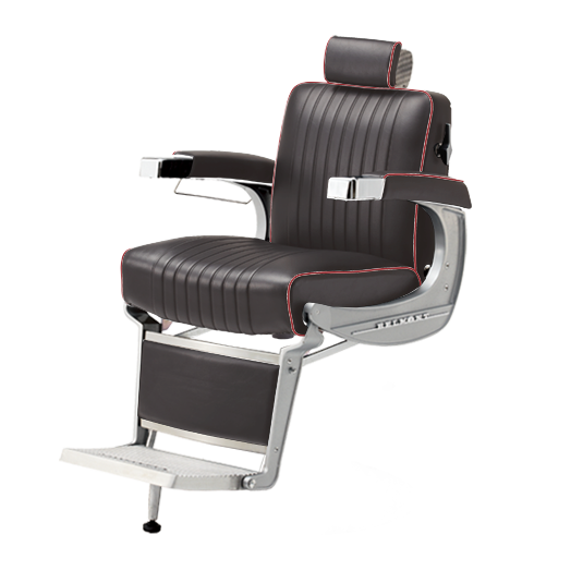 Takara Belmont Classic Barber Chair 225N with White Base