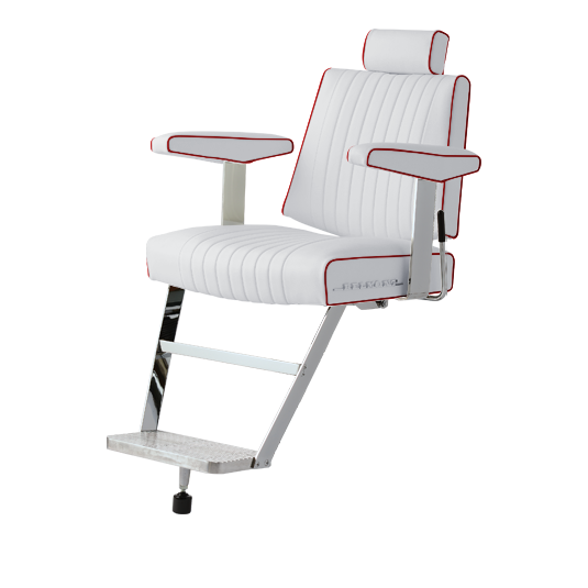 Takara Belmont 405 with Silver MES Base Barber Chair