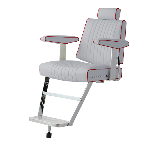 Takara Belmont 405 with Silver MES Base Barber Chair