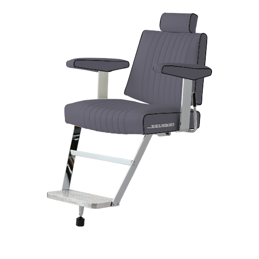 Takara Belmont 405 with Silver MES Base Barber Chair