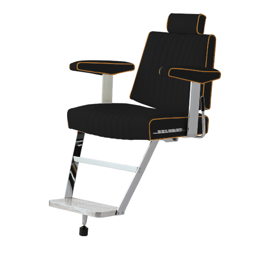 Takara Belmont 405 with Silver MES Base Barber Chair