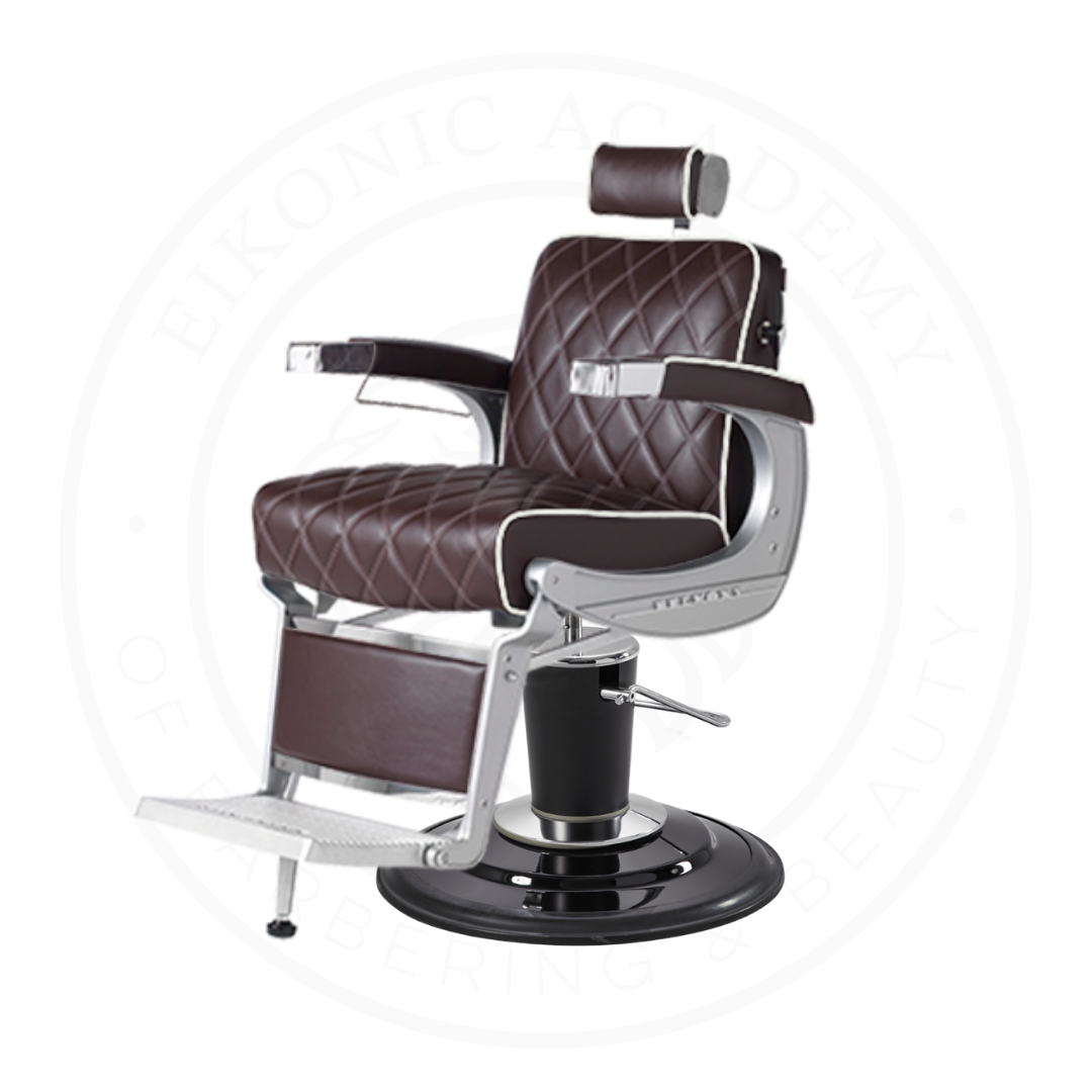 TAKARA BELMONT 325 BROWN IVORY PIPING BLACK BASE