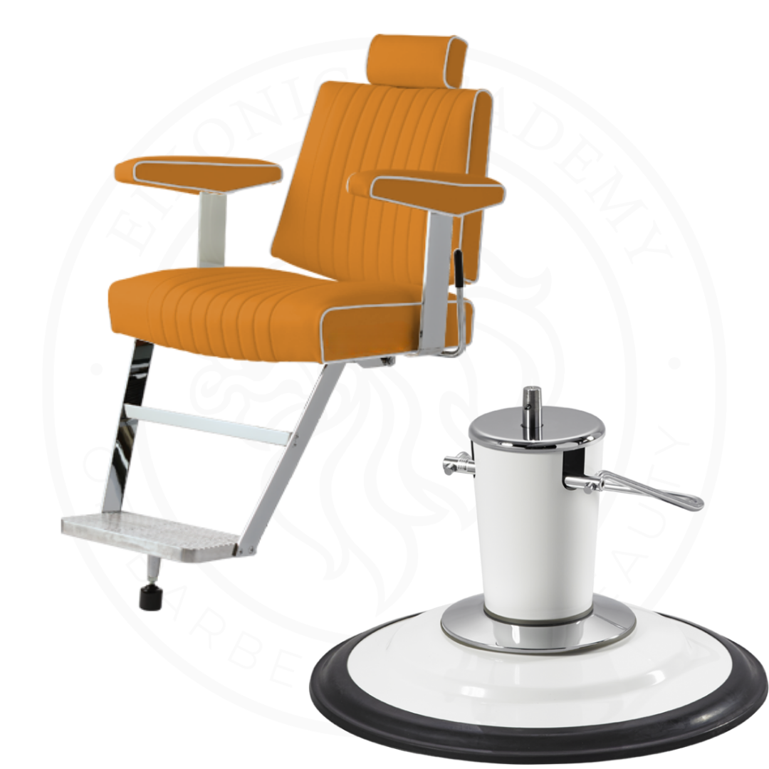 Takara Belmont 405 with White Base Barber Chair