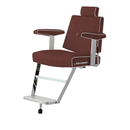 Takara Belmont 405 with Silver MES Base Barber Chair