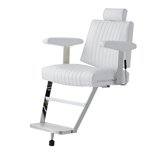 Takara Belmont 405 with Silver MES Base Barber Chair