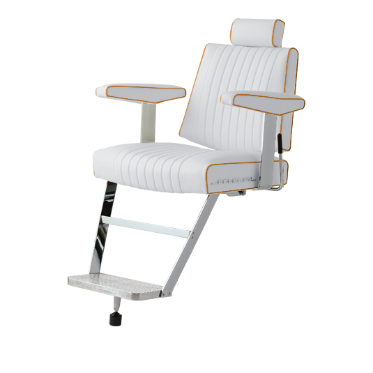 Takara Belmont 405 with Silver MES Base Barber Chair