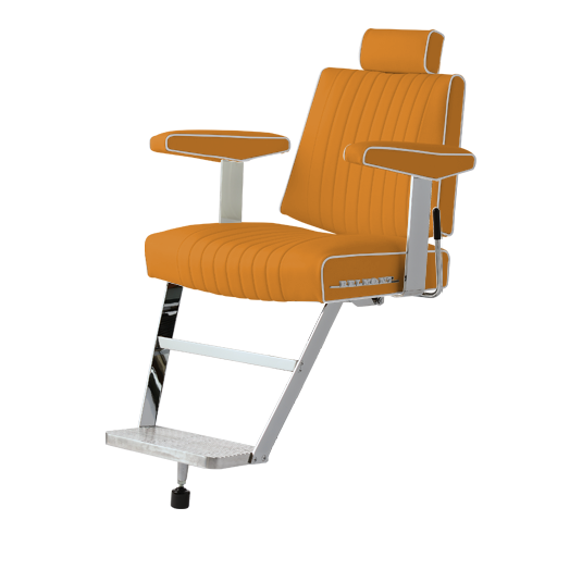 Takara Belmont 405 with Silver MES Base Barber Chair