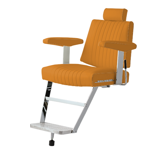 Takara Belmont 405 with Silver MES Base Barber Chair