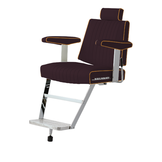 Takara Belmont 405 with Silver MES Base Barber Chair