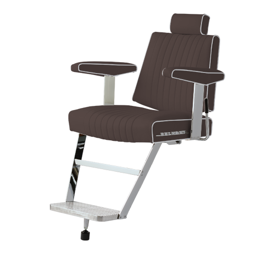 Takara Belmont 405 with Silver MES Base Barber Chair