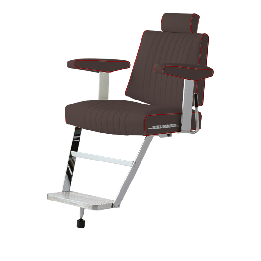 Takara Belmont 405 with Silver MES Base Barber Chair