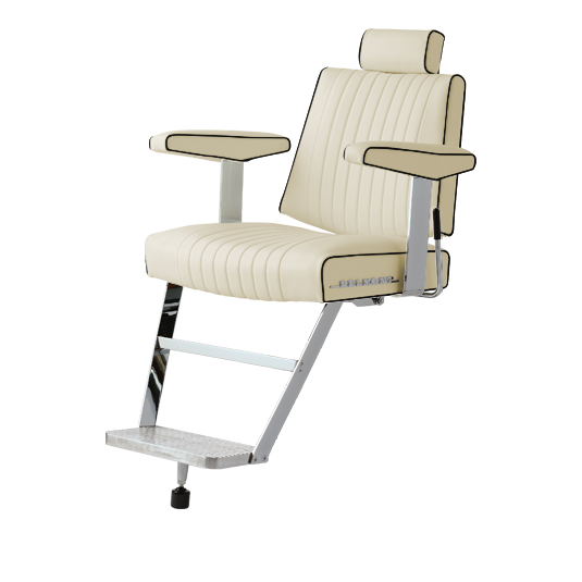 Takara Belmont 405 with Silver MES Base Barber Chair