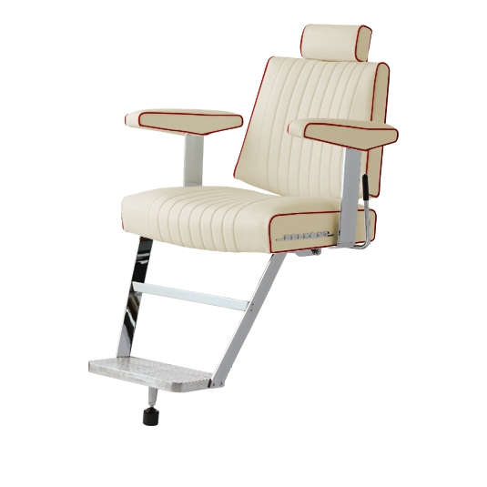 Takara Belmont 405 with White MEW Base Barber Chair
