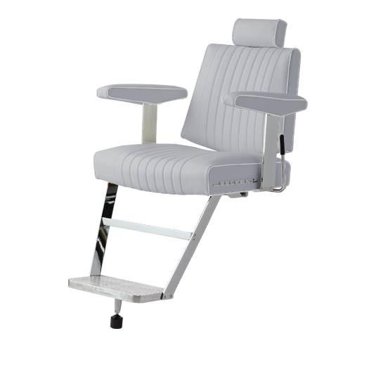 Takara Belmont 405 with Silver MES Base Barber Chair