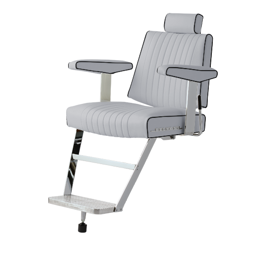 Takara Belmont 405 with Silver MES Base Barber Chair