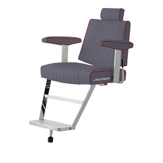 Takara Belmont 405 with Silver MES Base Barber Chair
