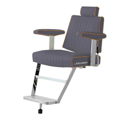 Takara Belmont 405 with Silver MES Base Barber Chair