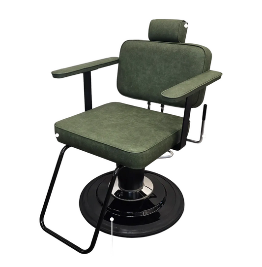 Takara Belmont Driftwood All Purpose Chair (ST-995) - Tubular Footrest