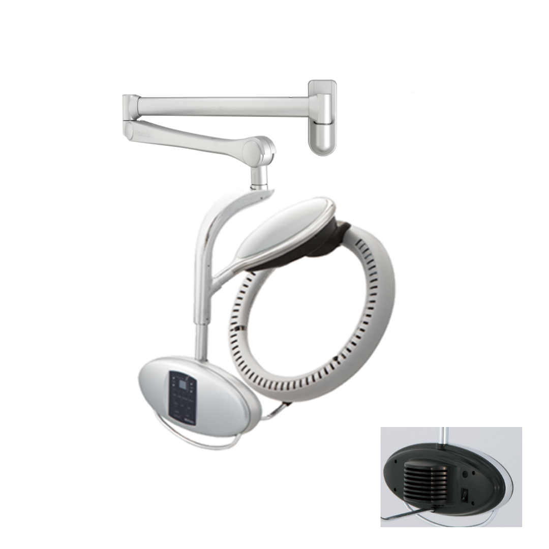 Takara Belmont Rollerball F Wallmount SILVER with FAN